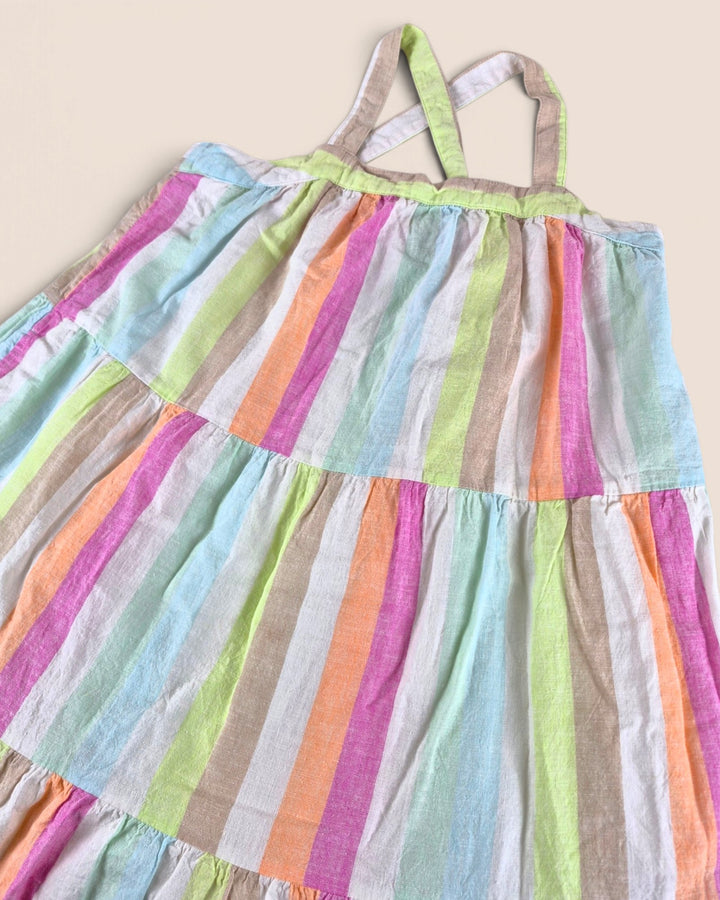 Pre-Loved Gap Pastel Striped Tank Dress Girls XXL | Betty’s Marketplace