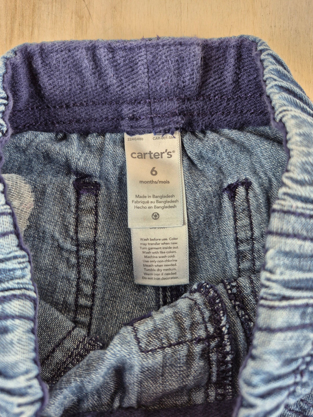 Pre-Loved Carters Denim Pants 6M | Betty’s Marketplace