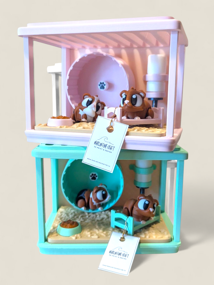 Marlin Fine Craft 3D, Hamsters in Cage