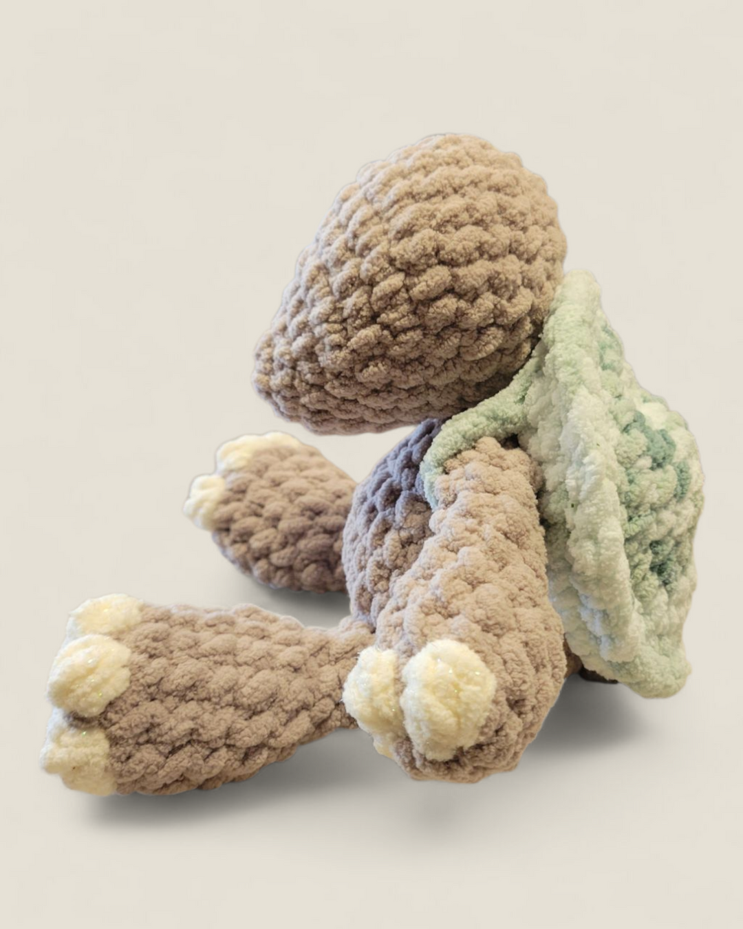 Ginger Made By Jenn, Crochet Turtle Plush
