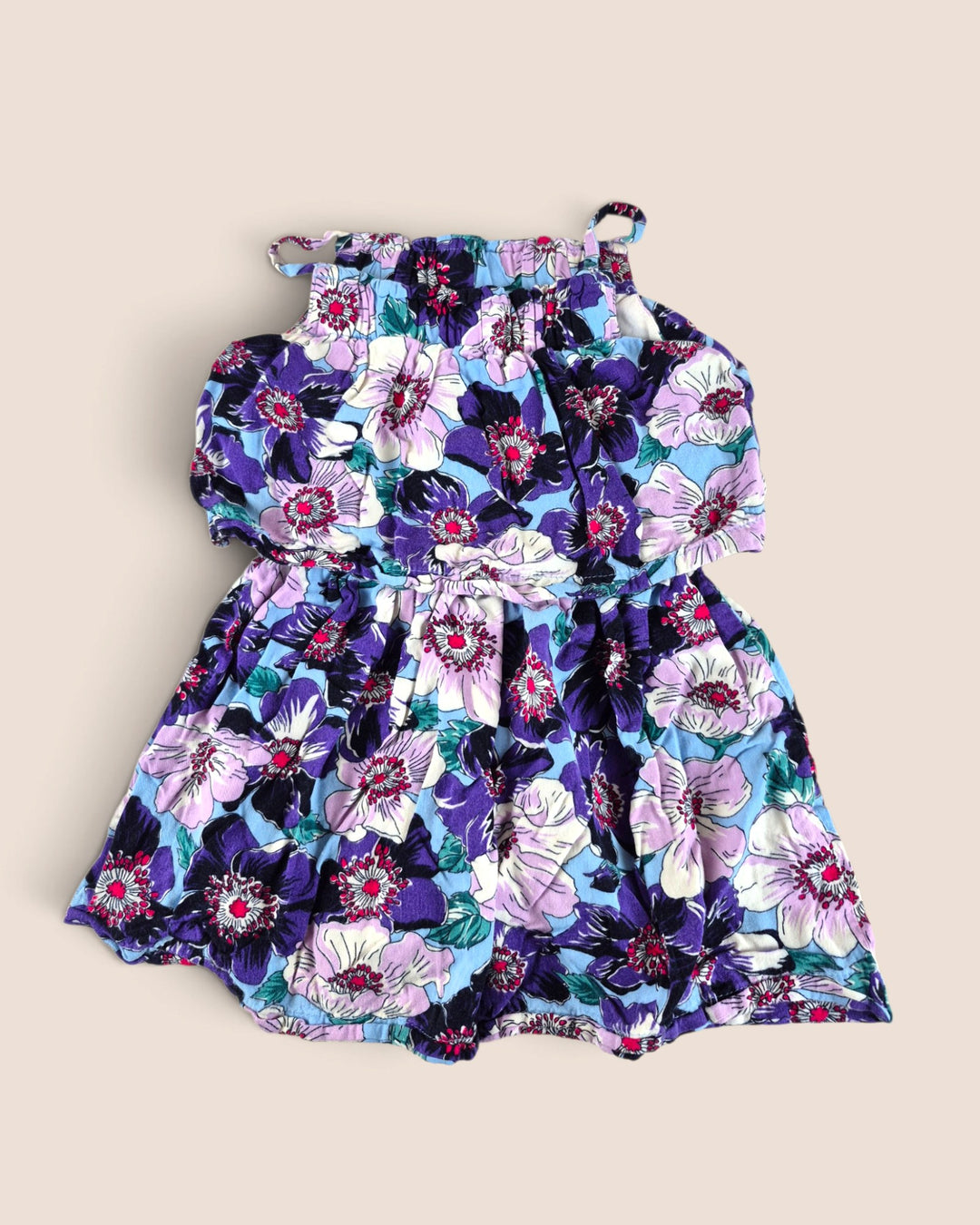 Pre-Loved Joe Fresh Purple Floral Dress Girls 3Y | Betty’s Marketplace
