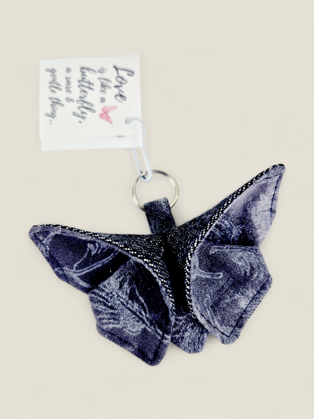 Izzyrai Handmade, Fabric Butterflies With Sticker