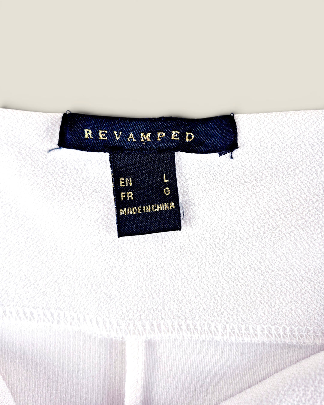 Pre-Loved Revamped Ivory Dress Ladies Large | Betty’s Marketplace