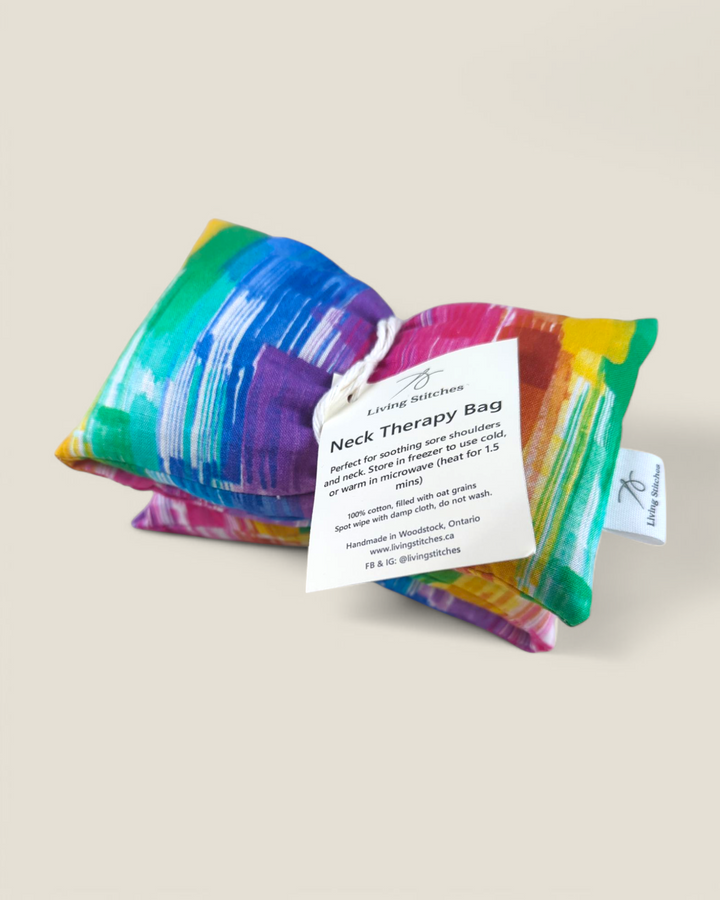 Living Stitches, Hot Cold Neck Therapy Bags