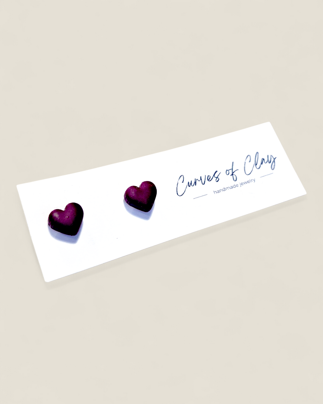 Curves of Clay, Everyday Stud Earrings