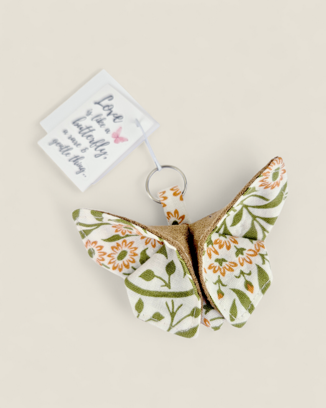 Izzyrai Handmade, Fabric Butterflies With Sticker