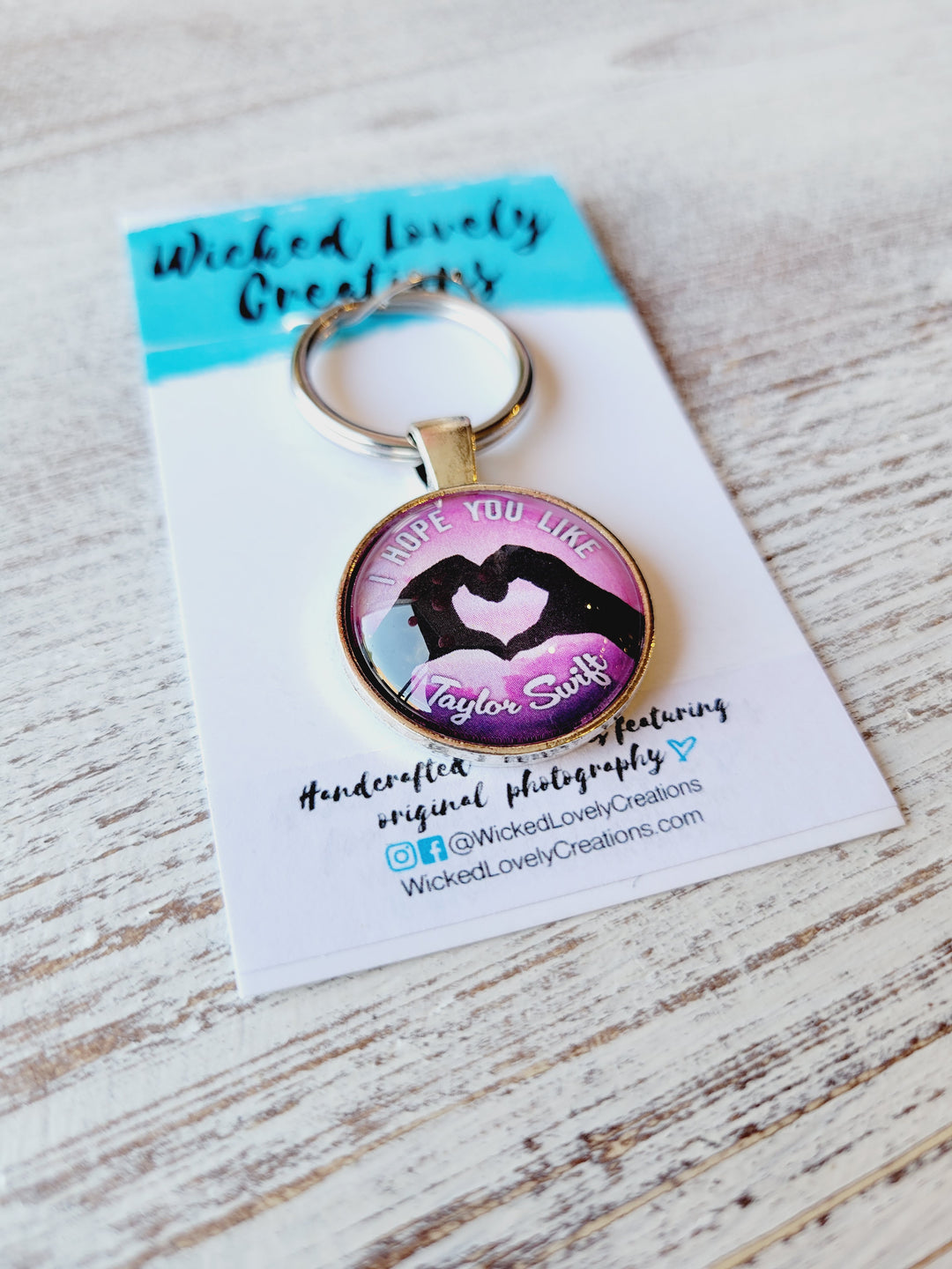 Wicked Lovely Creations, Photo Keychains