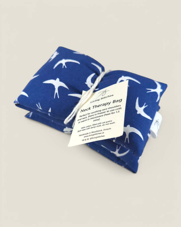 Living Stitches, Hot Cold Neck Therapy Bags