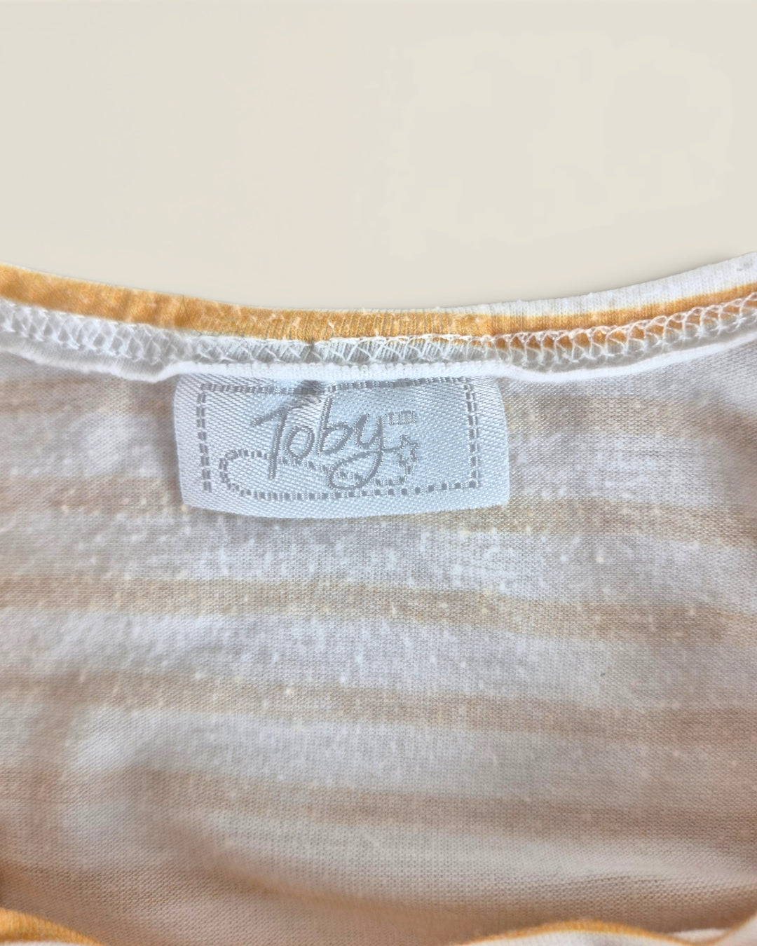 Pre-Loved Toby Striped Knotted Baby Gown 0-6M | Betty’s Marketplace