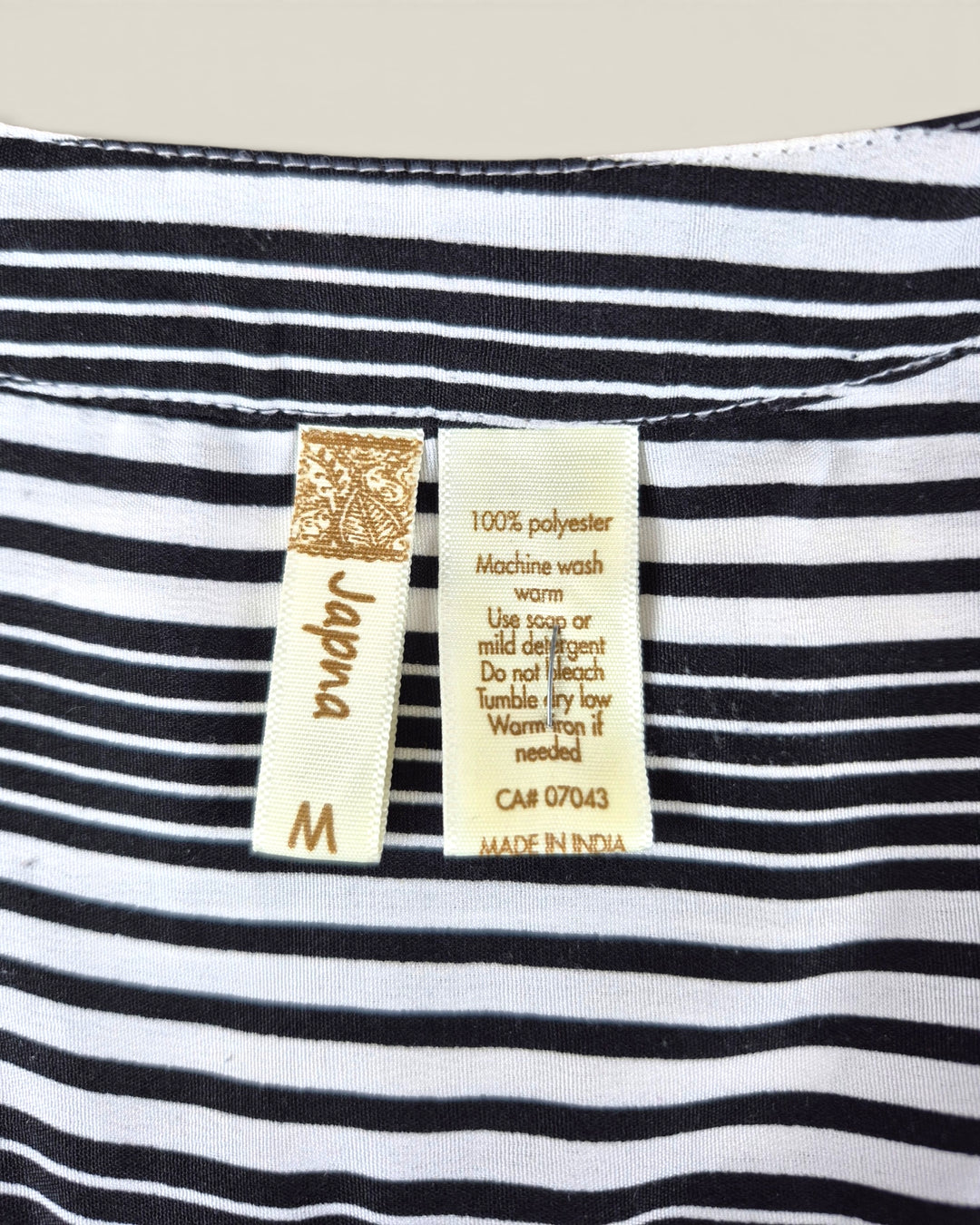 Pre-Loved Japna Striped Shirt Dress Ladies Medium | Betty’s Marketplace