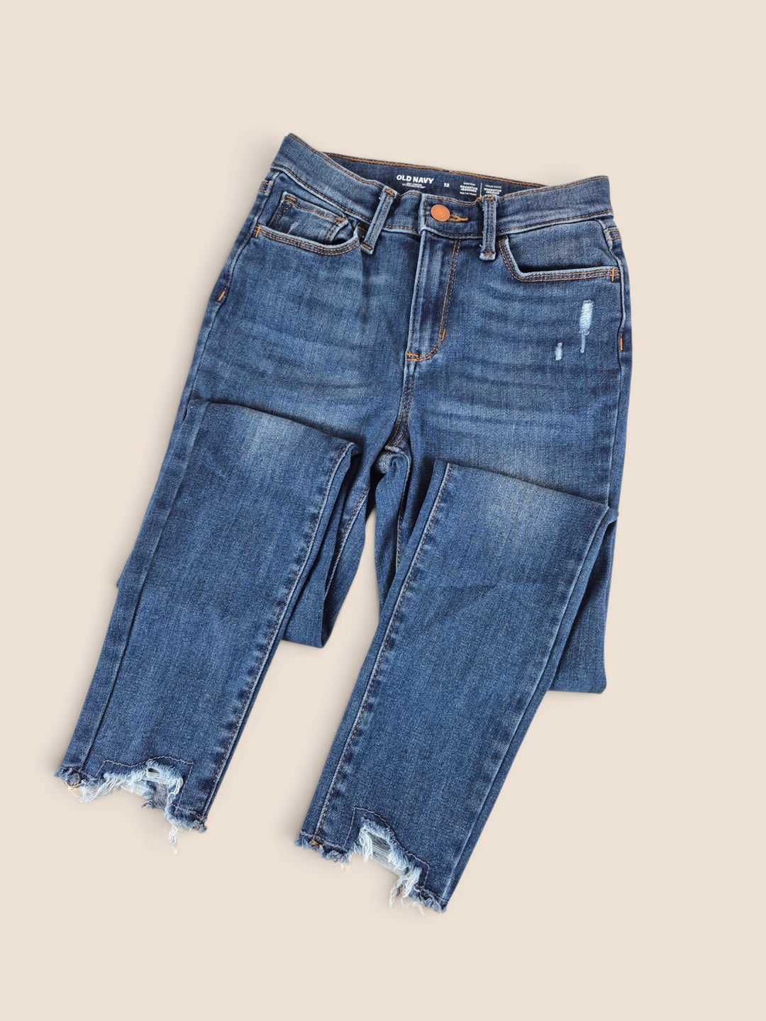 Pre-Loved Old Navy Rockstar Distressed Jeggings Girls 12Y | Betty’s Marketplace