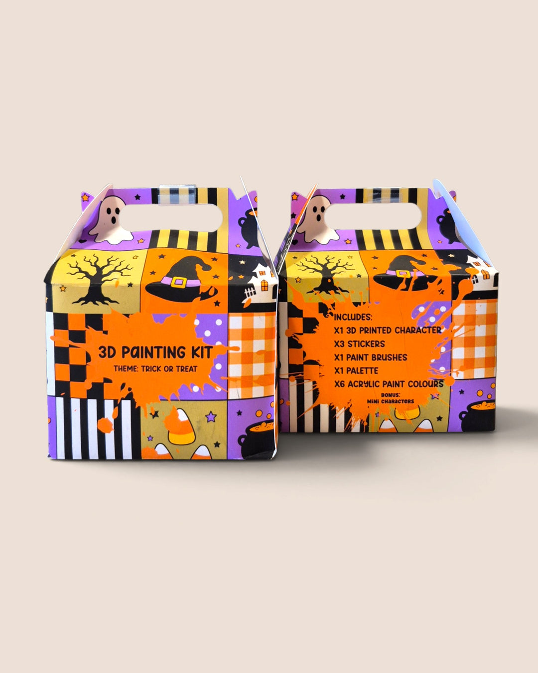 Elli-Fly Custom Designs, Trick Or Treat 3D Painting Kit