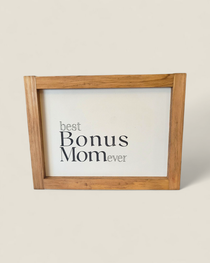 Rough Cut Dezigns, Mother's Day 3D Wood Shelf Signs