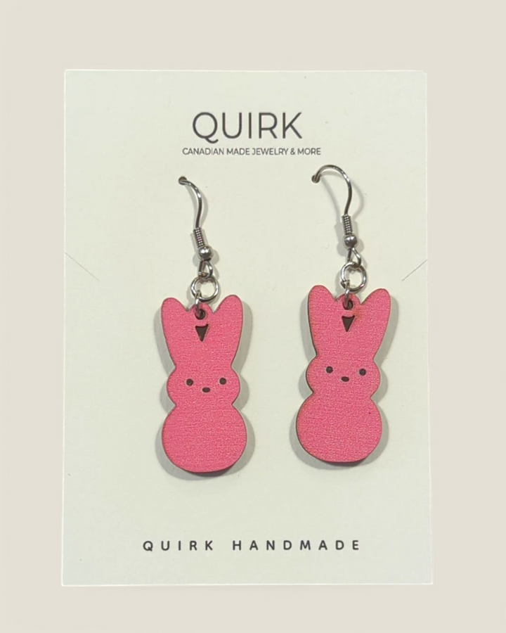 Quirk Handmade Jewelry, Easter Themed Dangle Earrings