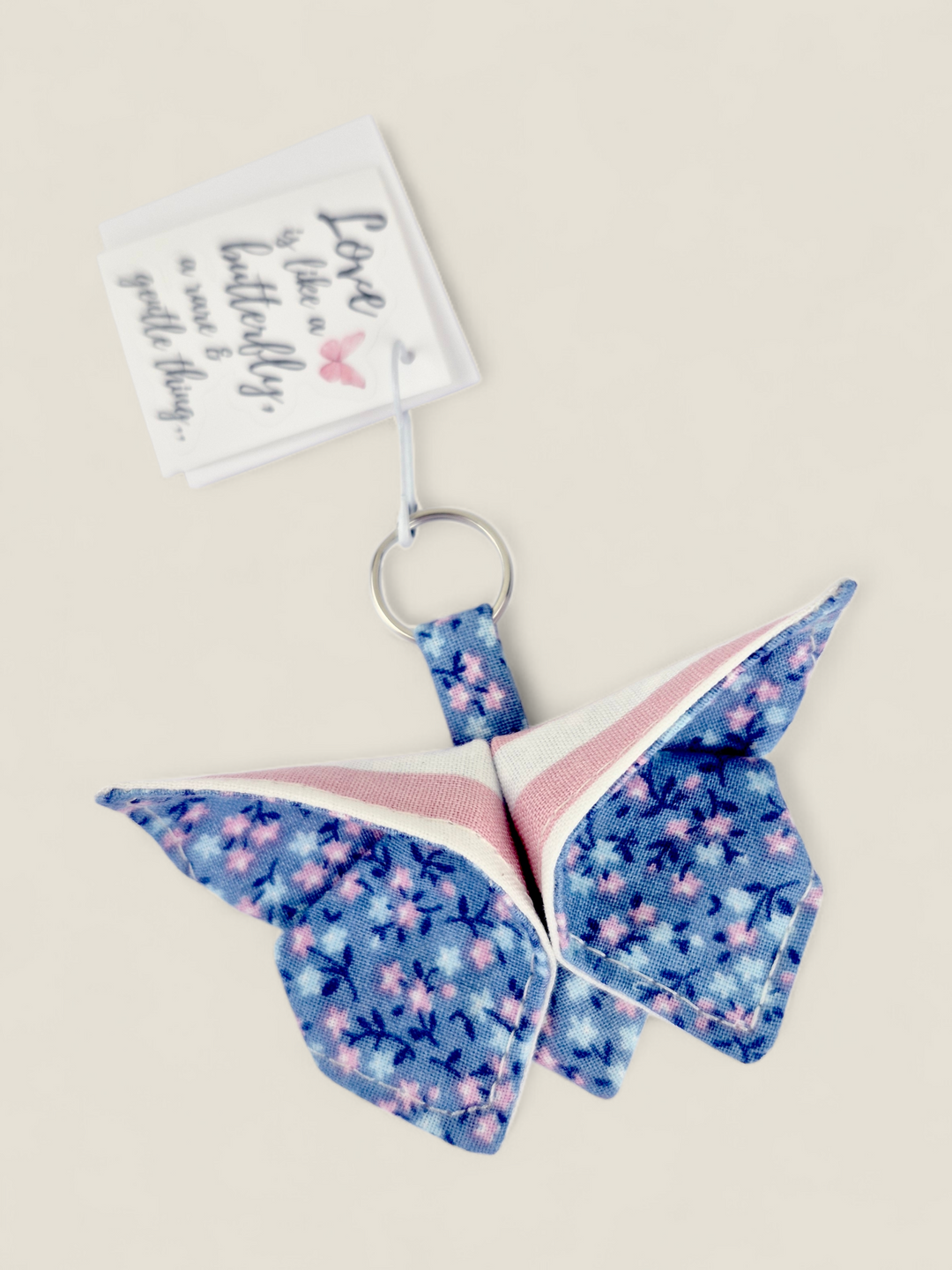 Izzyrai Handmade, Fabric Butterflies With Sticker