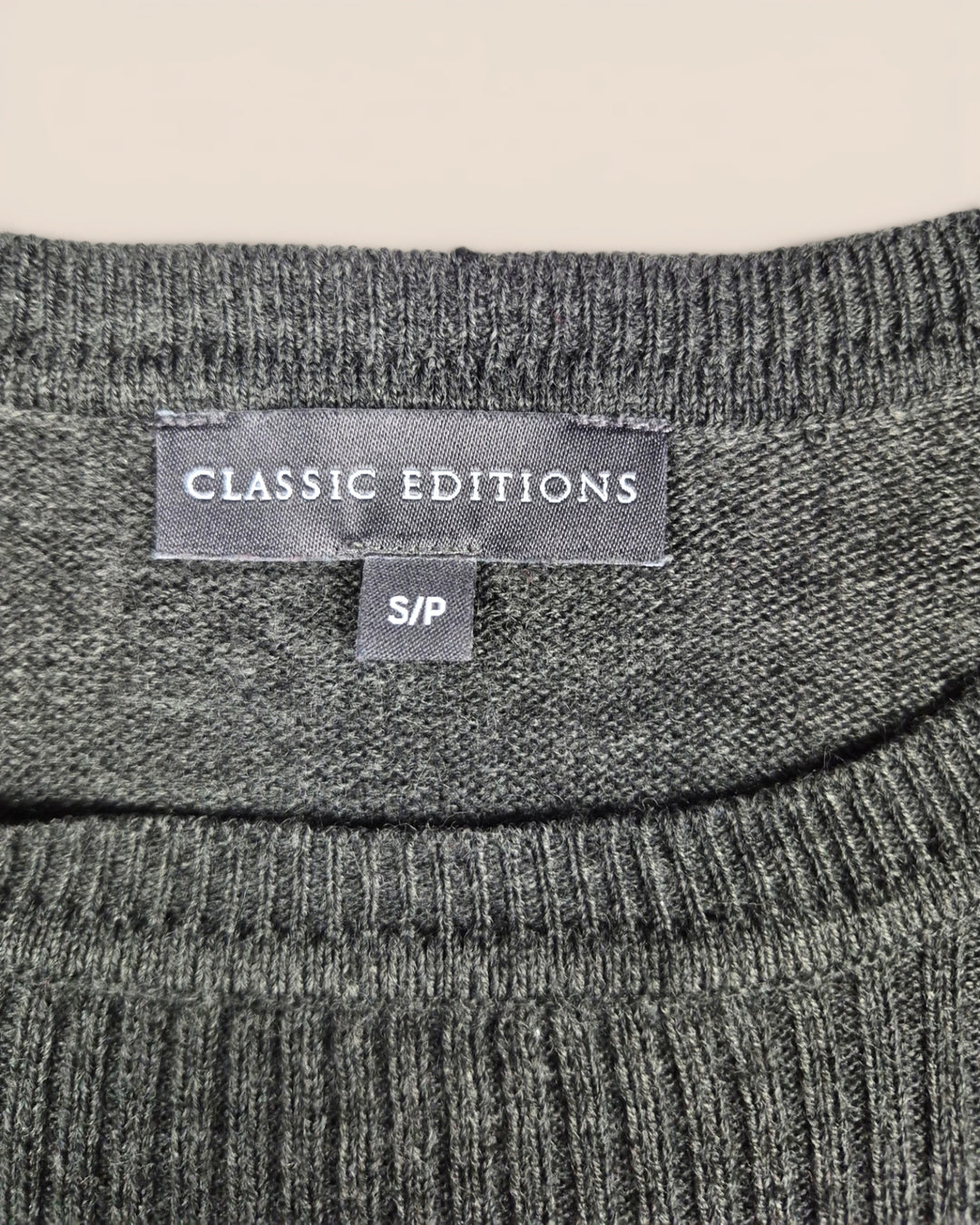 Pre-Loved Classic Editions Grey Sweater Ladies Small | Betty’s Marketplace