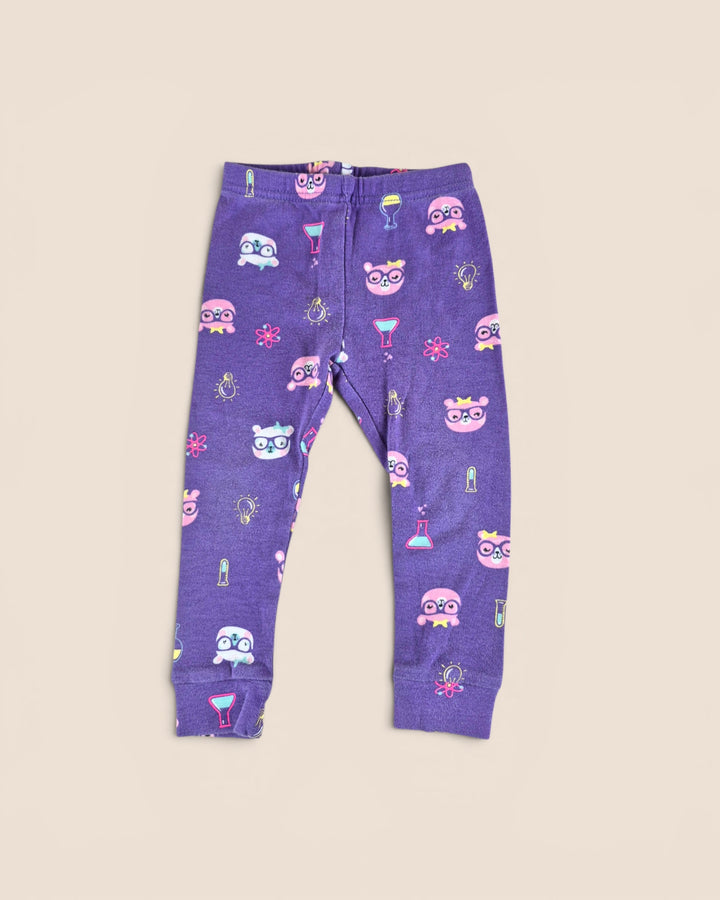 Pre-Loved Carter's Purple Science Pyjama Pants Girls 12M | Betty’s Marketplace