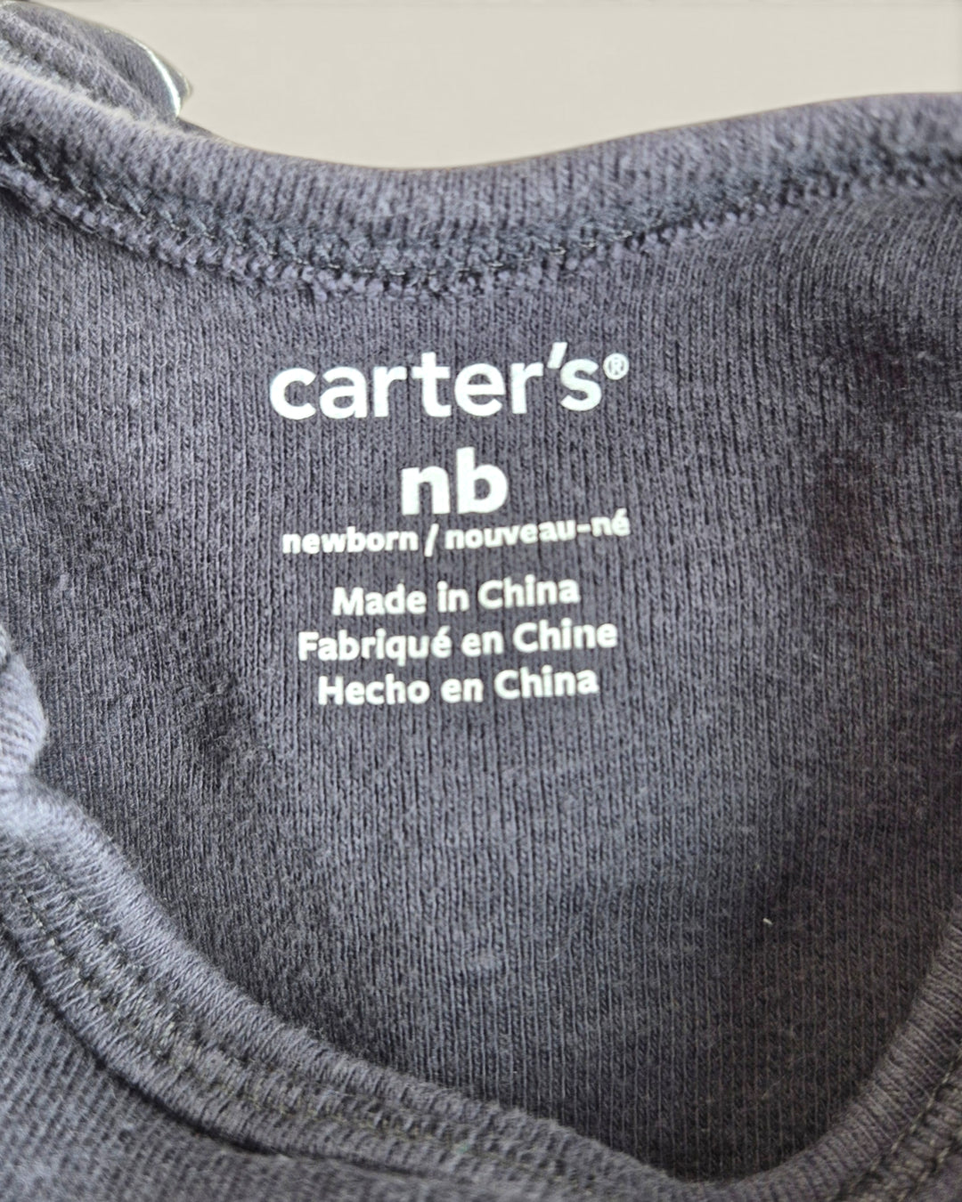 Pre-Loved Carter's Set Of 3 Onesies Boys NB | Betty’s Marketplace