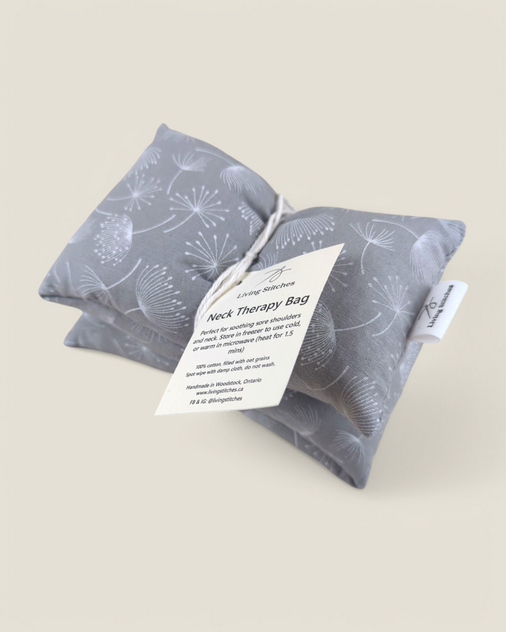 Living Stitches, Hot Cold Neck Therapy Bags