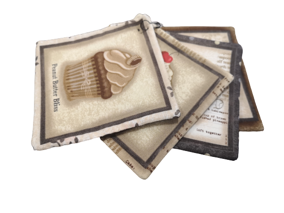 Choices, Fabric Coaster Sets of 4