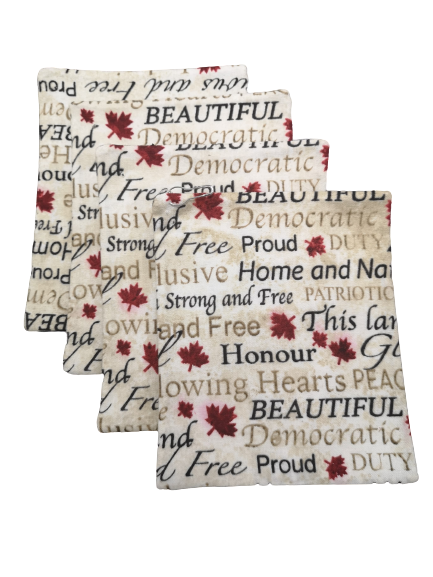 Choices, Fabric Coaster Sets of 4