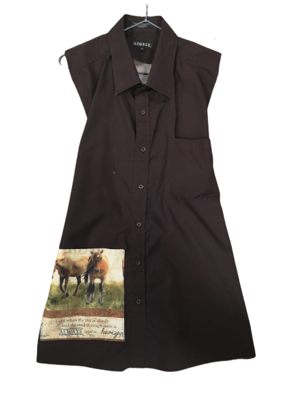 Choices, Adult Shirt Aprons with Pockets