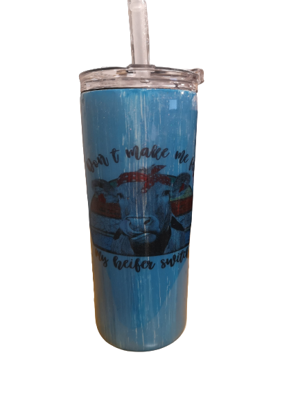 DKC Designs, Insulated 15oz Skinny Resin Tumblers