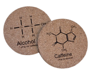 Rough Cut Dezigns, Thin Cork Coasters