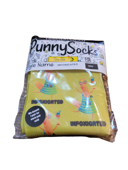 The Canuck Co, Novelty Printed Socks One Size