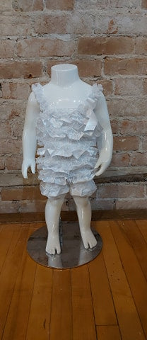 AM Designs, Baby & Child Lace Ruffle Rompers