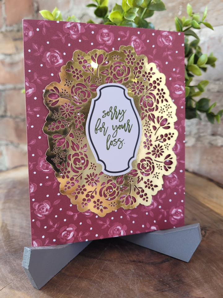 Cards By Sue, Crafted Greeting Cards- Thinking Of You, Sympathy & Get Well