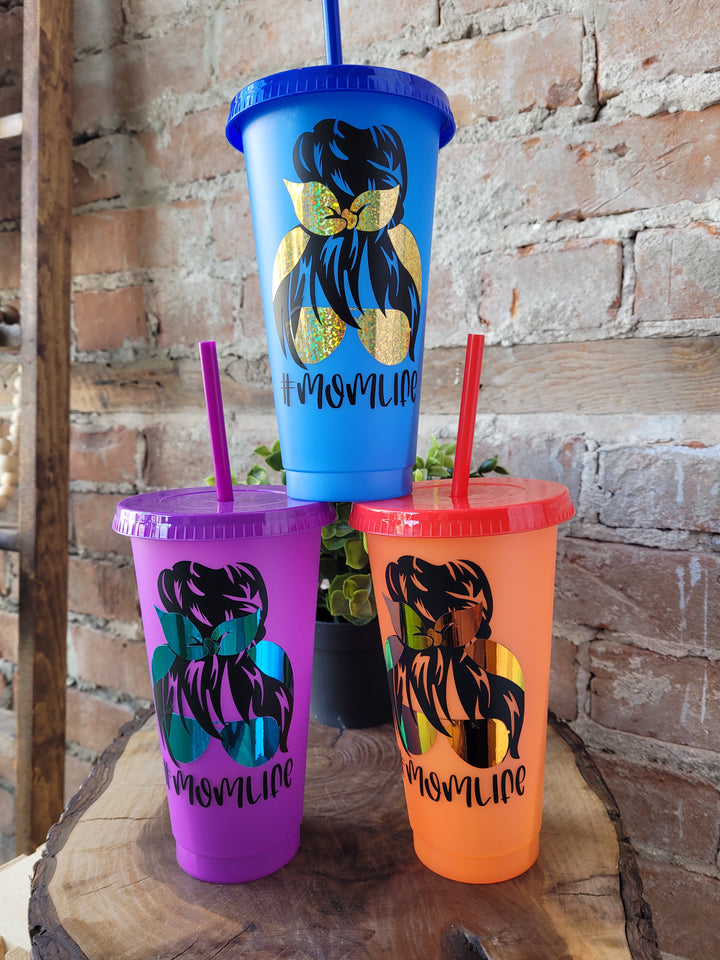 Liz's Custom Creations, Tumblers with Straw