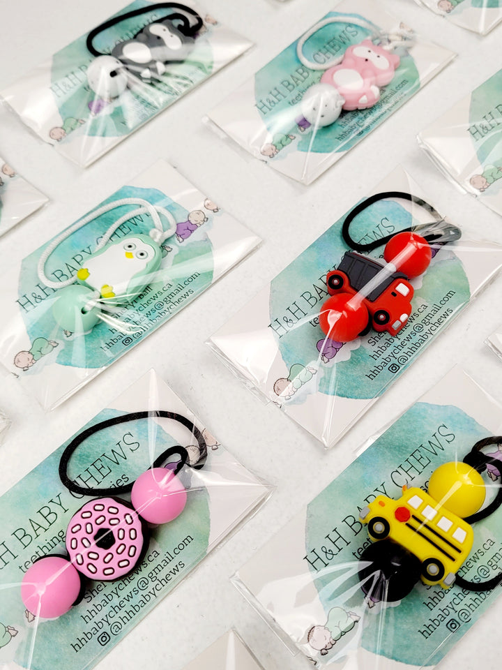 H&H Baby Chews, Silicone Zipper Pulls