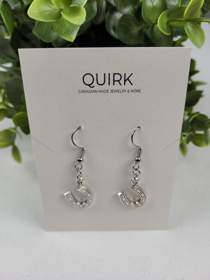 Quirk Handmade Jewelry, Stainless Steel Dangling Earrings