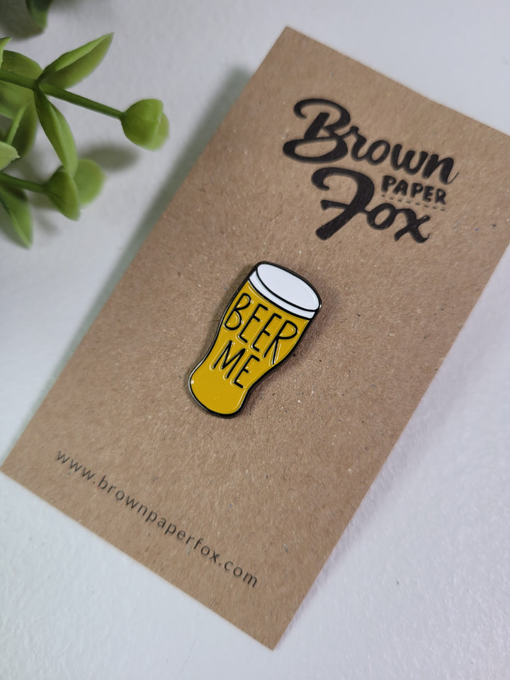 The Brown Paper Fox, Enamel Pins