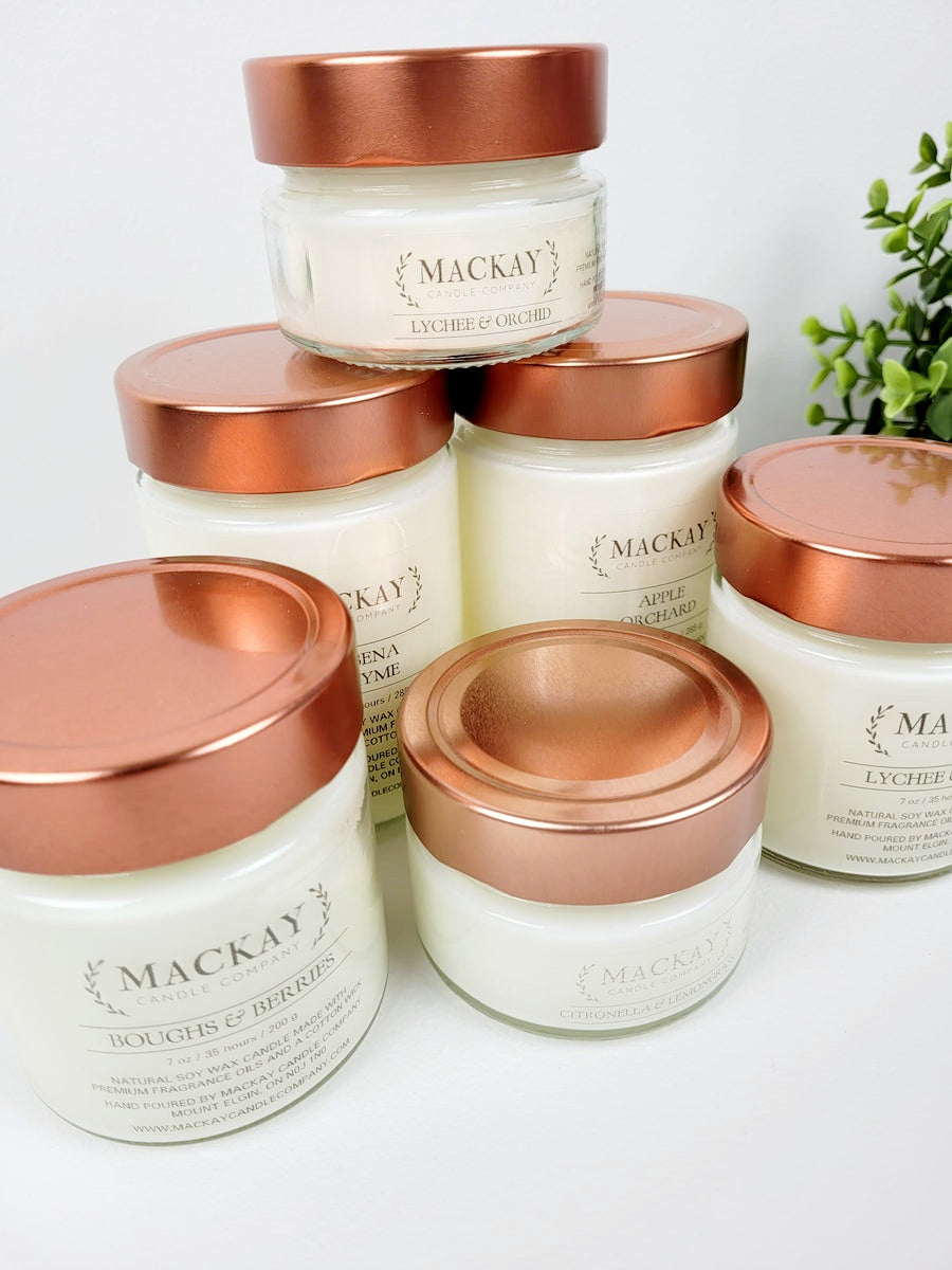 MacKay Candle Company, Modern Library Jar Candles *3 Sizes*