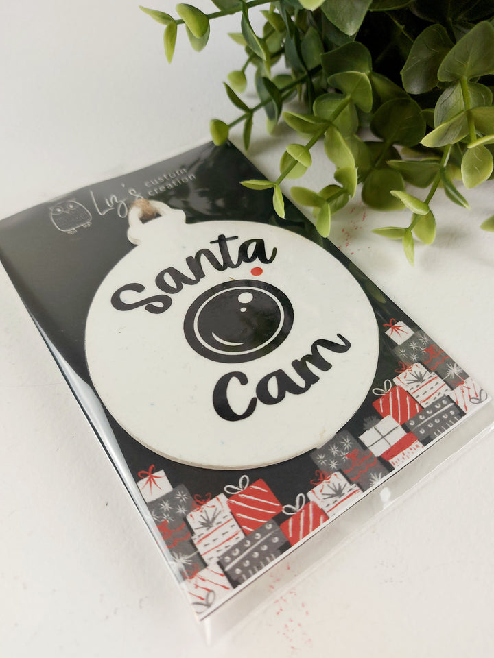 Liz's Custom Creations, Wooden Printed Ornaments