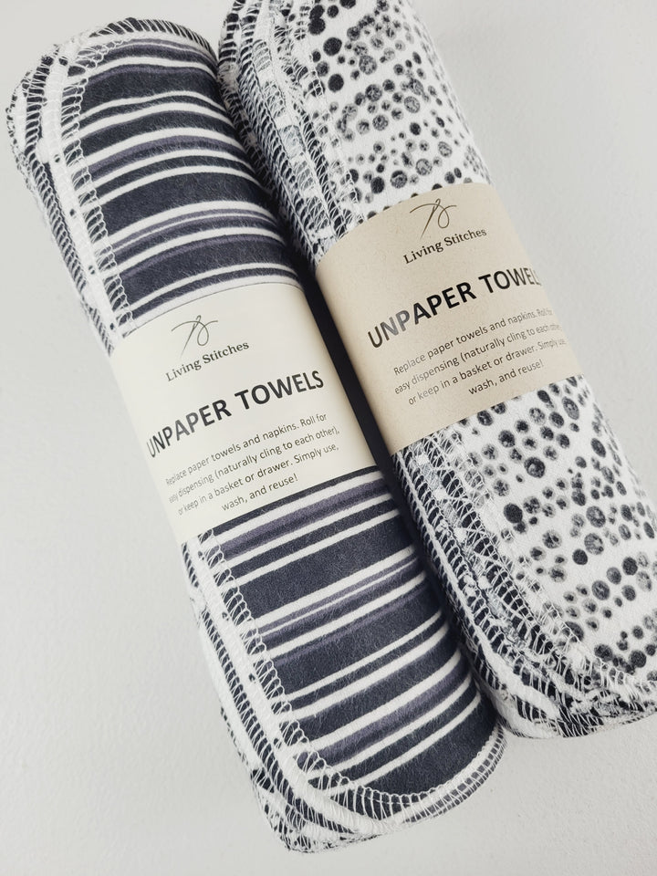 Living Stitches, Reusable UNpaper Towels