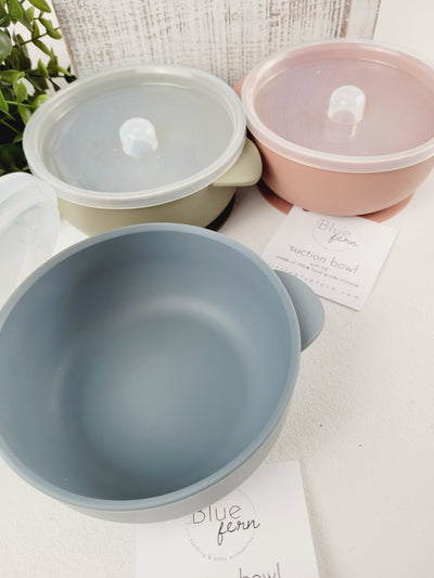 Little Blue Fern, Suction Bowl