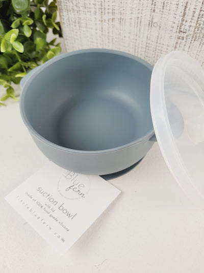 Little Blue Fern, Suction Bowl