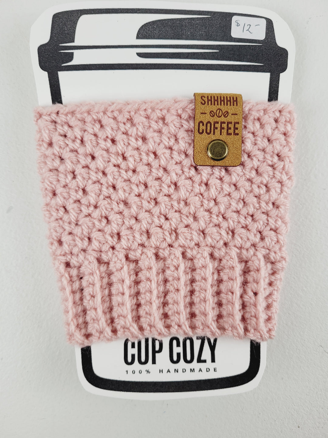 Pink Blossom Crochet, Cup Cozies