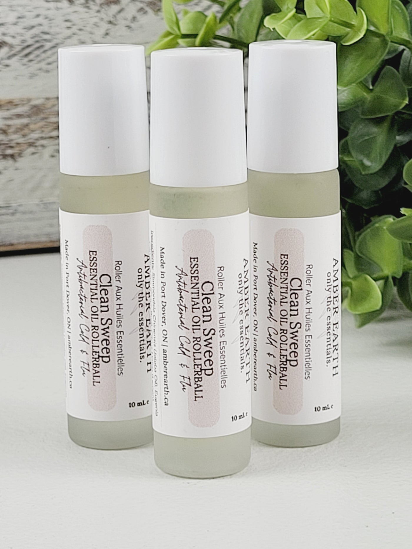 Amber Earth Essentials, Clean Sweep Essential Oil Roller Ball