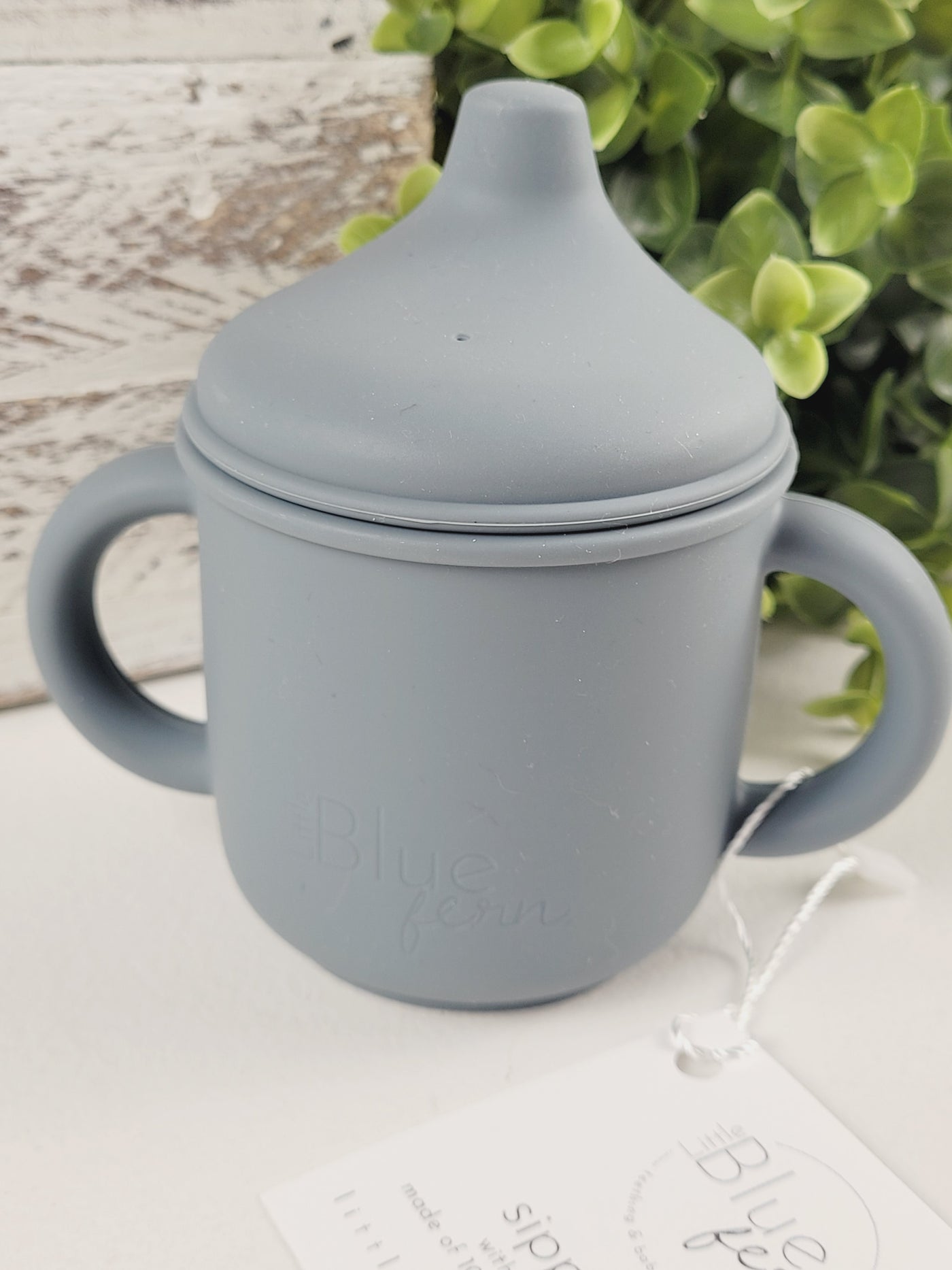 Little Blue Fern, Silicone Sippy Cups