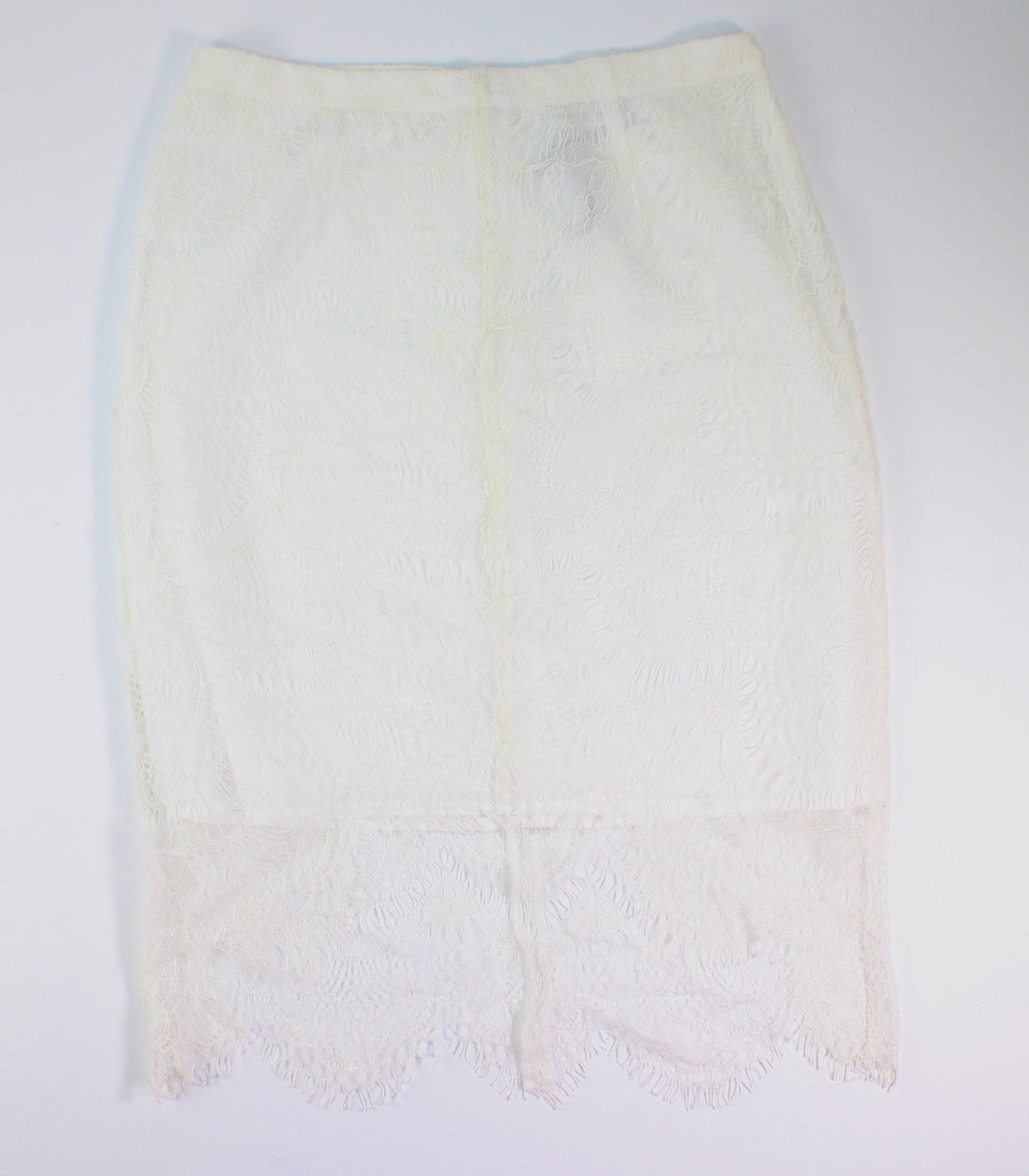 CUPCAKES & CASHMERE LACE IVORY SKIRT LADIES SIZE SMALL NEW!