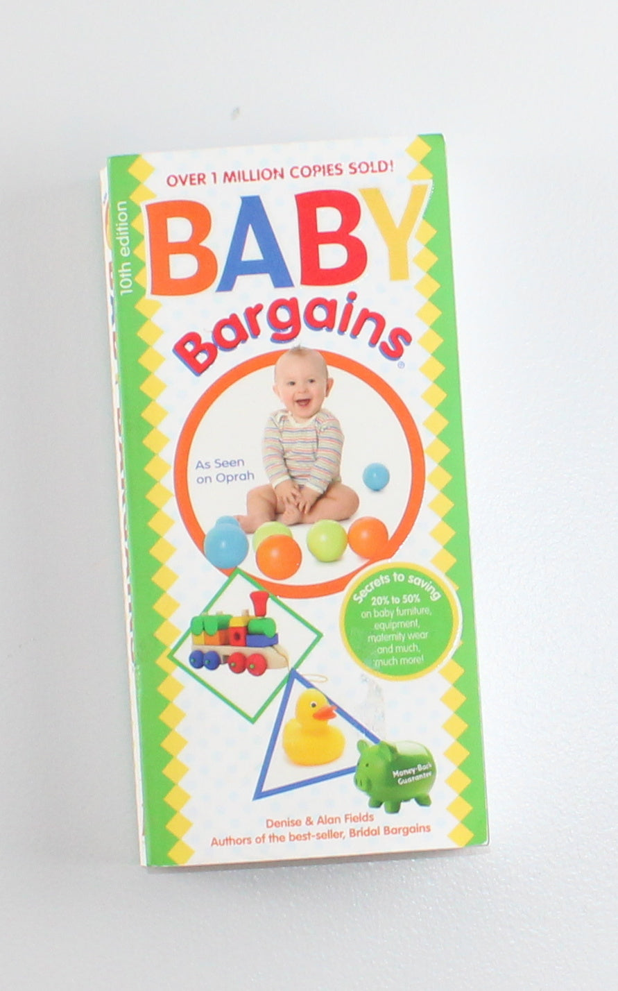 BABY BARGAINS BOOK EUC