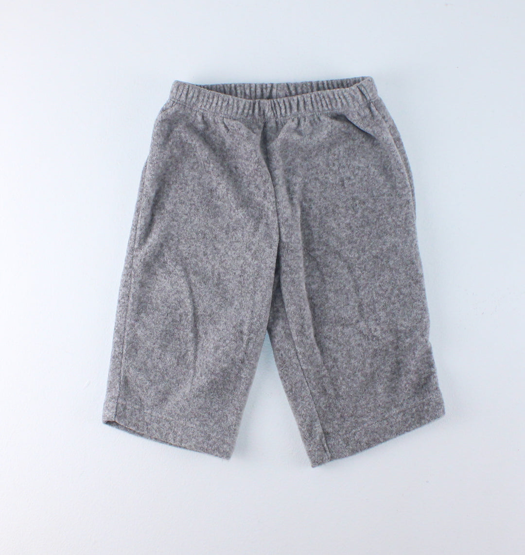 CARTERS SOFT FLEECE GREY PANTS 3M EUC