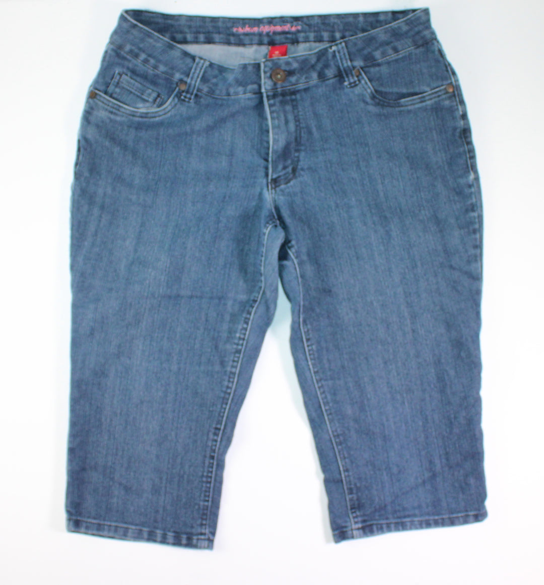 BUM DENIM CAPRIS LADIES SIZE 12 EUC