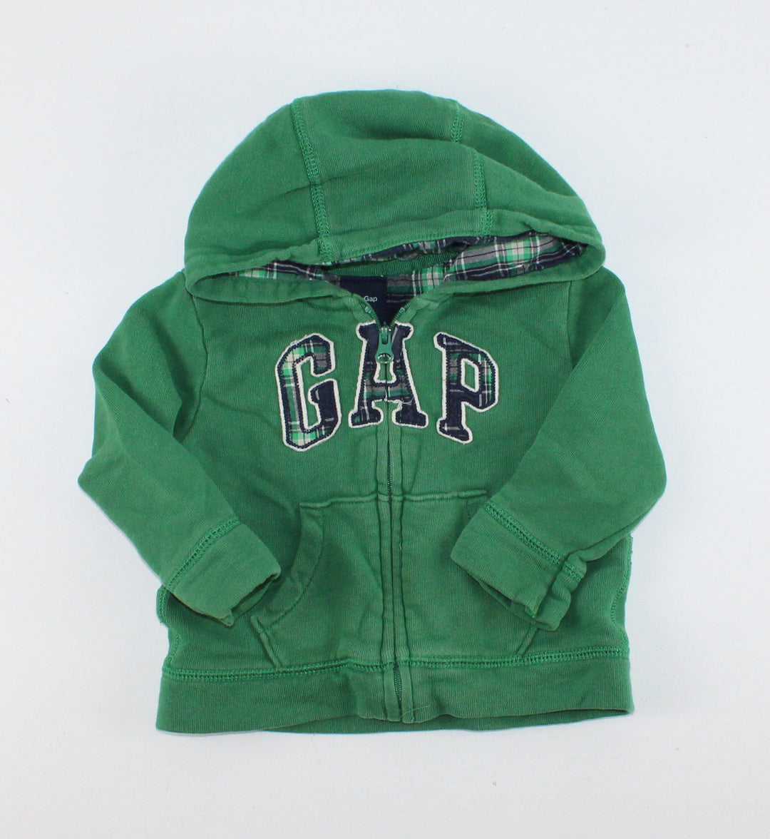 GAP GREEN SWEATER 3-6M VGUC