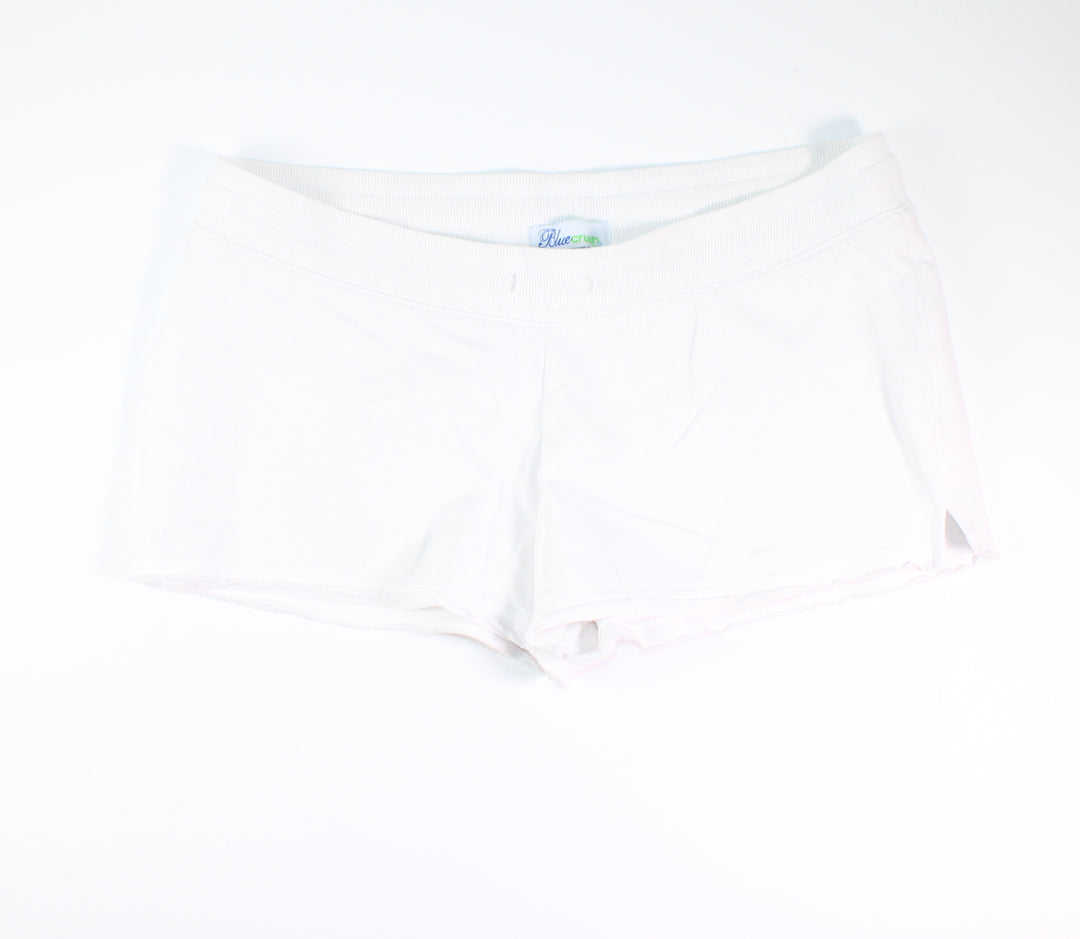 BLUECRUSH WHITE COTTON SHORTS LARGE EUC