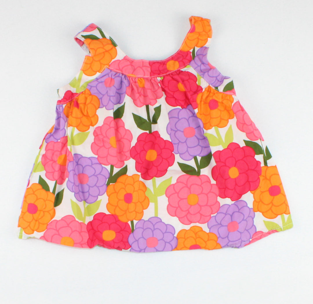GYMBOREE FLORAL TOP 18-24M EUC